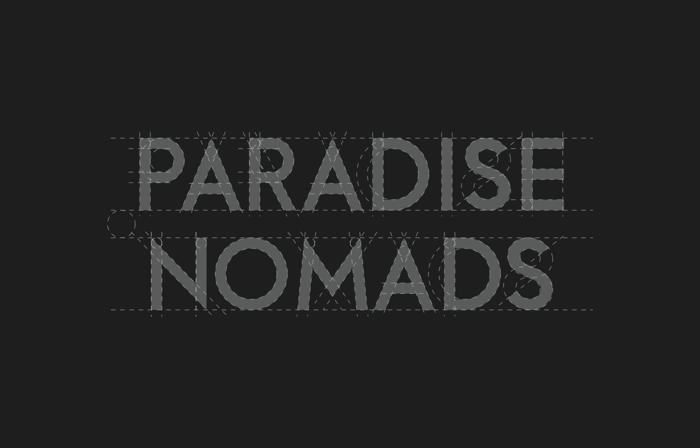 Paradise Nomads - Σχεδιασμός και Ανάπτυξη Λογοτύπου από Greatives Web