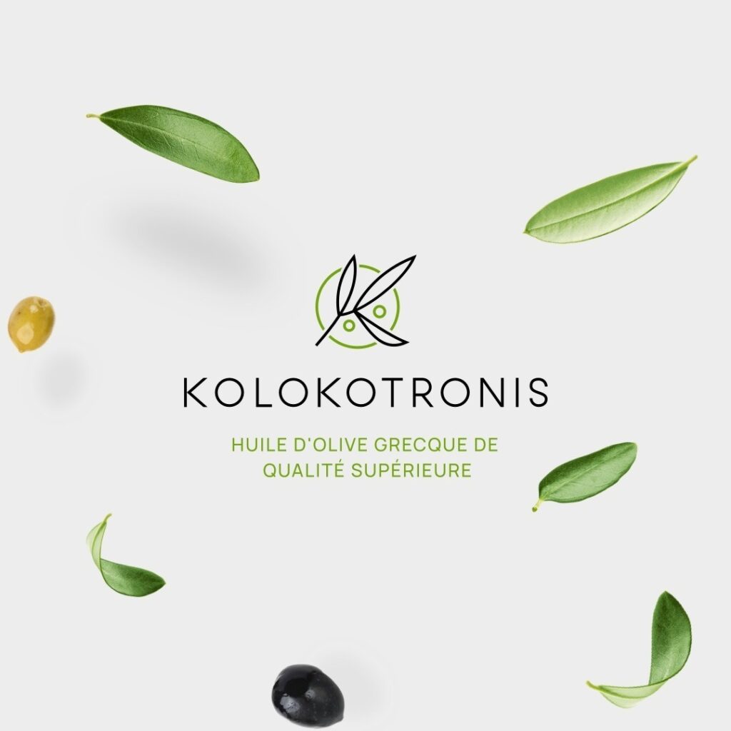 Kolokotronis Huile d'Olive - Logo, Web Design and Development by Greatives Web